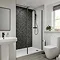 Multipanel Neutrals Collection Dove Grey Bathroom Wall Panel  Feature Large Image