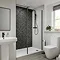 Multipanel Neutrals Collection Dove Grey Bathroom Wall Panel Feature Large Image