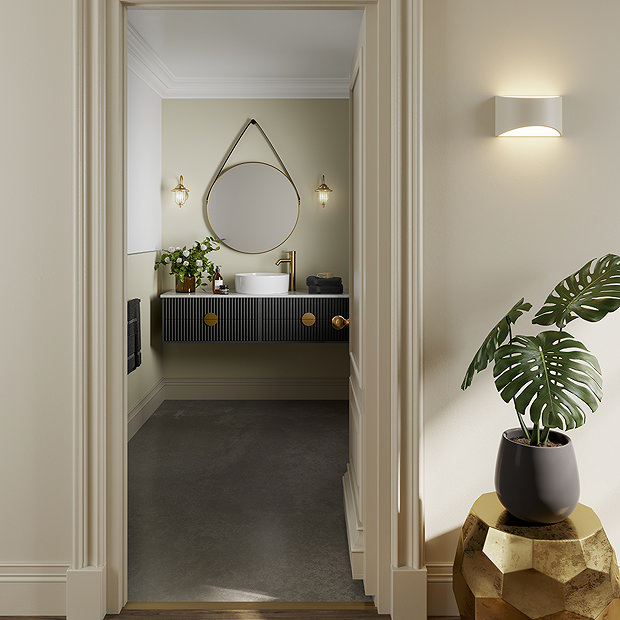 Multipanel Sage Green Bathroom Wall Panel