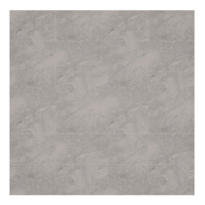 Multipanel Tile Effect Valmasino Marble H2400 x W598mm Bathroom Wall Panel - Hydrolock Tongue and Groove  Profile Large Image