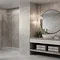 Multipanel Tile Effect Valmasino Marble H2400 x W598mm Bathroom Wall Panel - Hydrolock Tongue and Gr