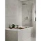 Multipanel Tile Effect White Mineral H2400 x W598mm Bathroom Wall Panel - Hydrolock Tongue and Groove  Feature Large Image