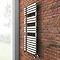 Murano 490 x 1200mm Curved Heated Towel Rail (incl. Valves + Electric Heating Kit)  Standard Large I