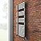 Murano Heated Towel Rail H1200mm x W490mm Chrome Profile Large Image