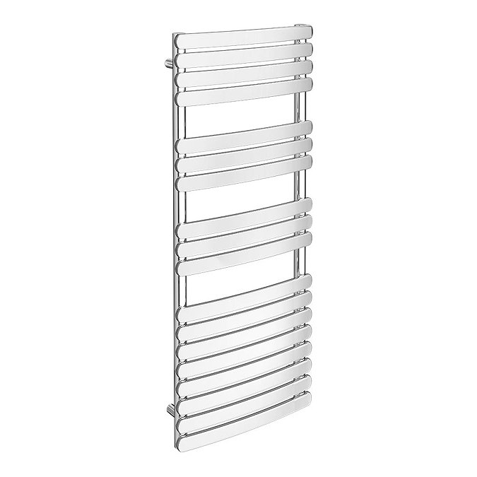 Murano Heated Towel Rail H1200mm x W490mm Chrome Large Image