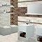 La Spezia Shine Marble Effect Dark Grey Wall Tiles - 25 x 70cm Profile Large Image