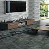 Murano Shine Marble Effect Light Grey Porcelain Floor Tiles - 50 x 50cm Profile Large Image