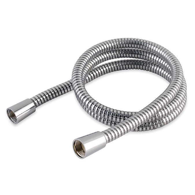 MX 1.50m Chrome Effect PVC Hi-Flow Shower Hose - RCB Large Image