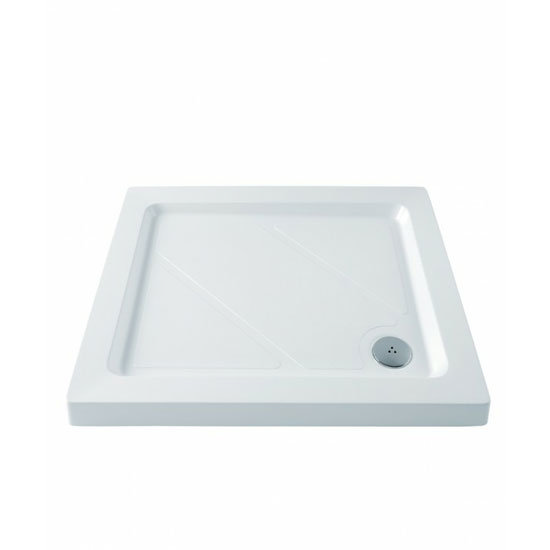 MX - 900 x 800mm Classic Rectangular Shower Tray 5GA - 110mm Thick Large Image