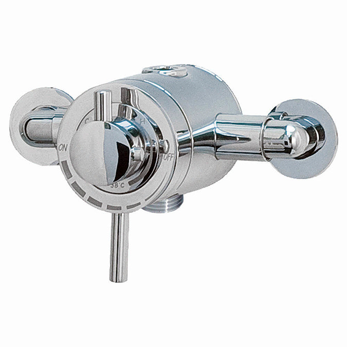 MX Atmos Fusion Concealed/Exposed Thermostatic Concentric Mixer Valve with Riser Kit - HLY Standard