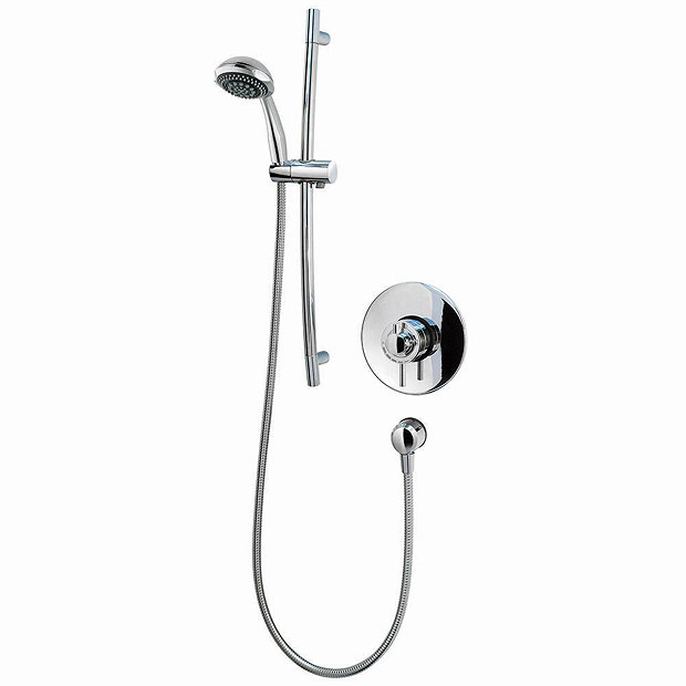 MX Atmos Fusion Concealed/Exposed Thermostatic Concentric Mixer Valve with Riser Kit HLY