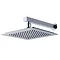 MX Atmos Square 2 Way Thermostatic Concentric Mixer Valve with Riser Rail & Overhead - HL5 Standard