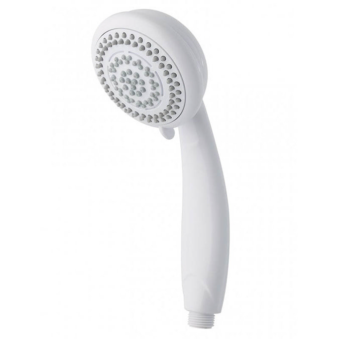 MX Combo Extended 6 Mode Adjustable Shower Kit - White/Chrome - RD8 Profile Large Image