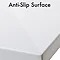 MX Elements 800 x 800mm Anti-Slip Quadrant Flat Top Shower Tray - ASTAU Profile Large Image