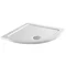 MX Elements 800 x 800mm Anti-Slip Quadrant Flat Top Shower Tray - ASTAU Large Image