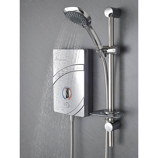 MX Inspiration Chrome QI 10.5kW Electric Shower GCR