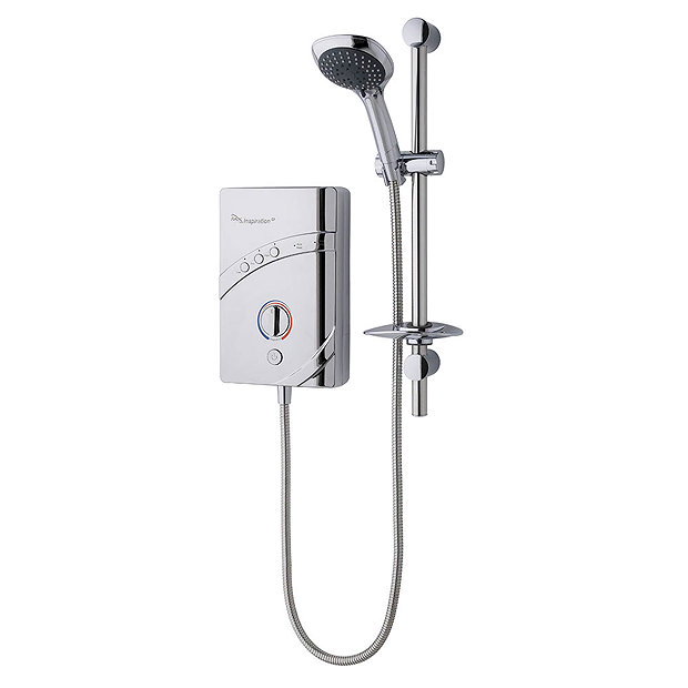 MX Inspiration Chrome QI 10.5kW Electric Shower GCR
