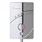 MX Inspiration Chrome QI 8.5kW Electric Shower - GCP In Bathroom Large Image