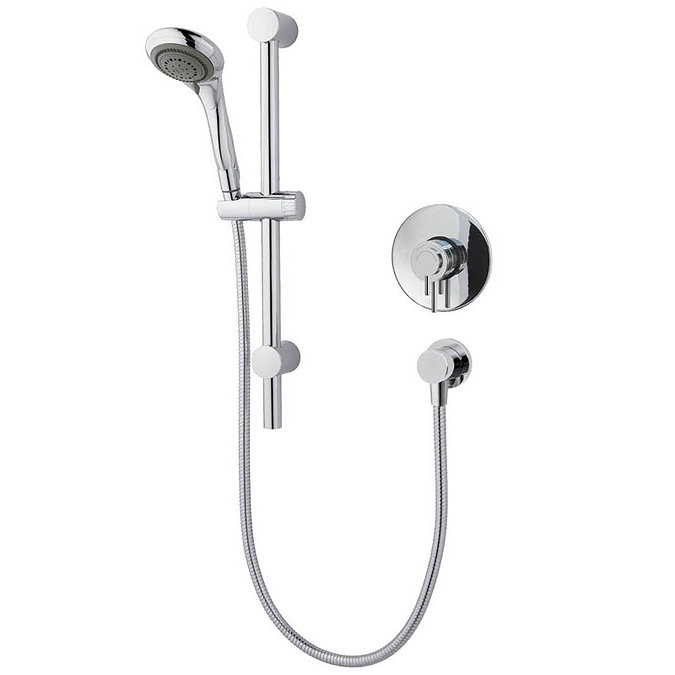 MX Options Petite Concealed/Exposed Thermostatic Concentric Mixer Valve with Riser Kit - HNI Large I