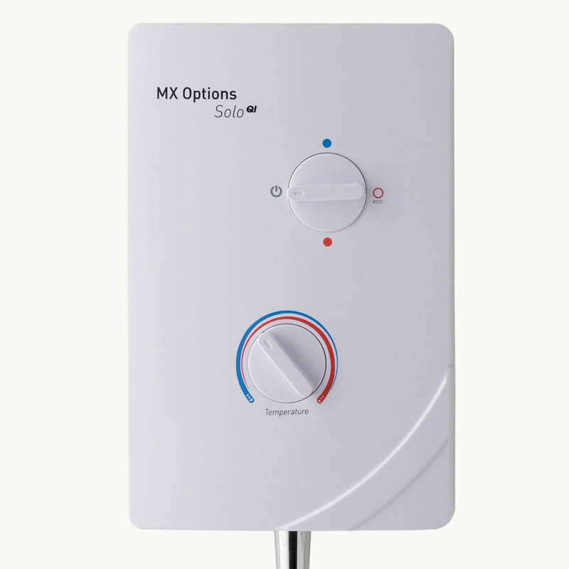 MX Options Solo QI 8.5kW Electric Shower GCA