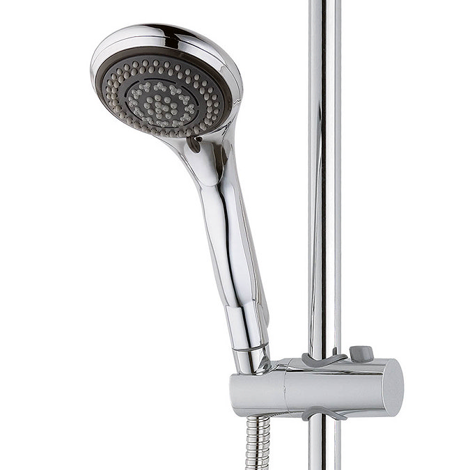 MX Options Stream Thermostatic Bar Mixer Valve with Overhead - HMB Feature Large Image