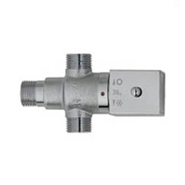 MX Square Thermostatic Douche Bidet Kit Chrome - RQU Profile Large Image