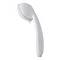MX Synergy 6 Mode Rub Clean Showerhead White - RBD Feature Large Image