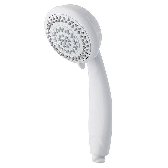 MX Synergy 6 Mode Rub Clean Showerhead White - RBD Large Image