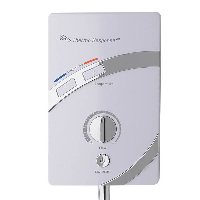 MX Thermo Response QI 10.5kW Electric Shower - GCW In Bathroom Large Image