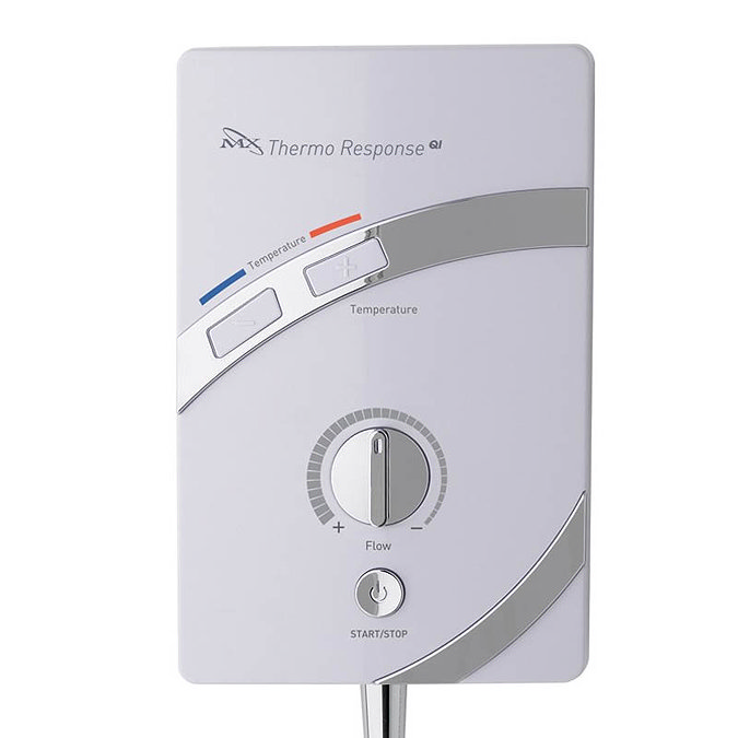 MX Thermo Response QI 8.5kW Electric Shower - GCU  In Bathroom Large Image