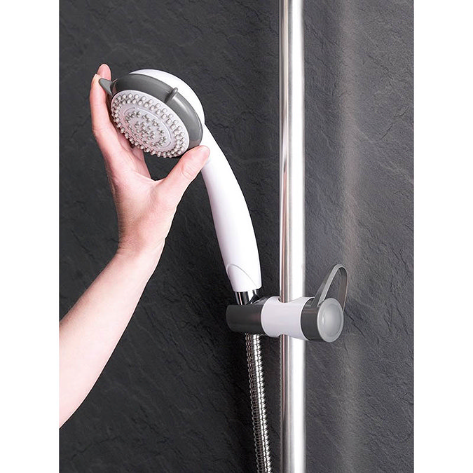 MX Thermostatic Care 2 QI 9.5kW Electric Shower - GD2 Newest Large Image