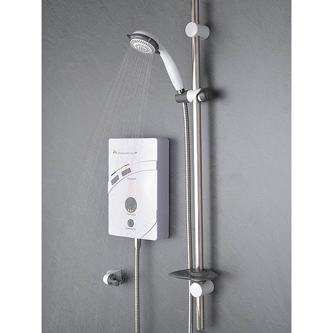 MX Thermostatic Care QI 10.5kW Electric Shower - GC6 Newest Large Image
