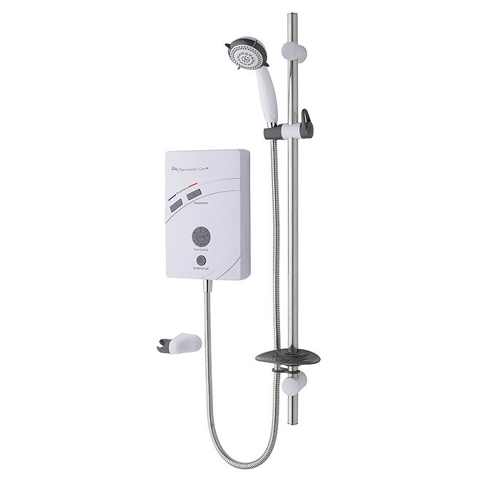 MX Thermostatic Care QI 8.5kW Electric Shower - GC4 Large Image