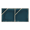 Nagoya Gloss Blue Decor Wall Tiles 62 x 125mm