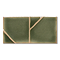 Nagoya Gloss Green Decor Wall Tiles 62 x 125mm