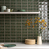 Nagoya Gloss Green Decor Wall Tiles 62 x 125mm