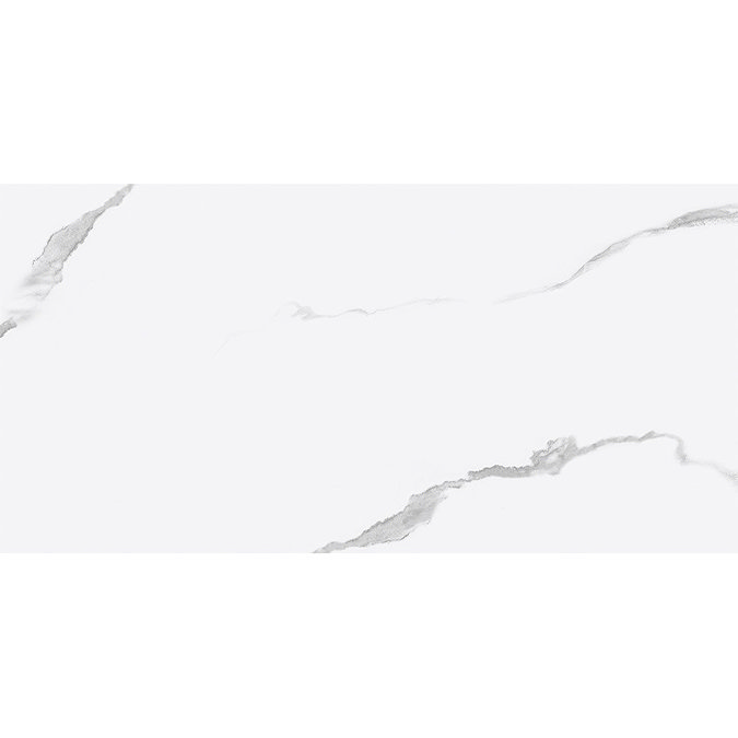 Napa White Marble Effect Wall Tiles - 300 x 600mm Profile Large Image