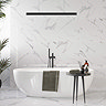 Napa White Marble Effect Wall Tiles - 300 x 600mm Large Image