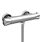 Naples Round Bottom Outlet Thermostatic Bar Shower Valve Chrome