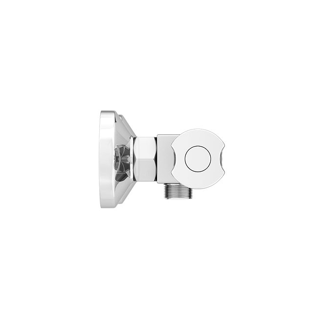 Naples Round Offset Outlet Thermostatic Bar Shower Valve  Standard Large Image