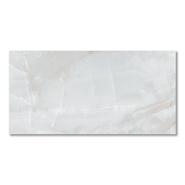 Naro Large Format Pearl Polished Onyx Marble Effect Tiles - 600 x 1200mm