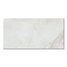 Naro Large Format White Polished Onyx Marble Effect Tiles - 600 x 1200mm