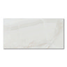 Naro Large Format White Polished Onyx Marble Effect Tiles - 600 x 1200mm