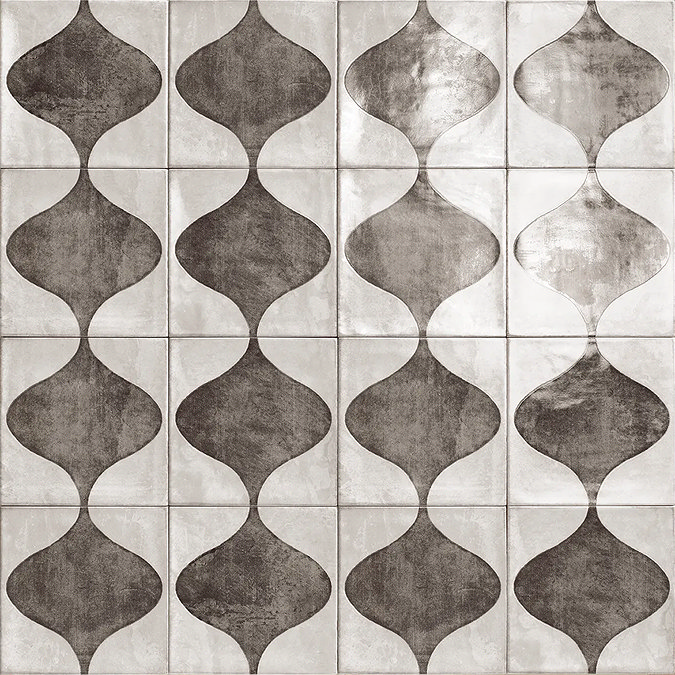 Nasrid Decor Gloss Rustic Wall Tiles 150 x 150mm