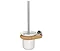 Natural Beech & Chrome Toilet Brush Holder - 1600848 Large Image