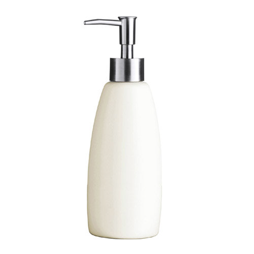 Natural Stoneware Lotion Dispenser - 1601333 Large Image