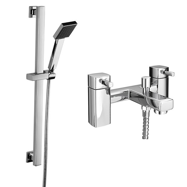 Neo Bath Shower Mixer With Slider Rail Kit Available Online Now