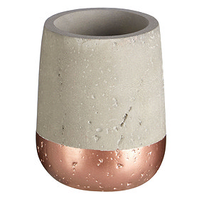 Neptune 250ml Tumbler - Concrete & Copper Large Image