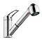 Neptune - Mono Sink Mixer Tap with Pull Out Rinser - Chrome - CP04 Large Image