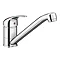 Neptune Single Lever Kitchen Sink Mixer Tap with Swivel Spout Large Image